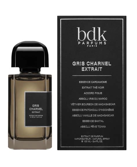 bdk gris chanel extrait|bdk gris charnel extrait fragrantica.